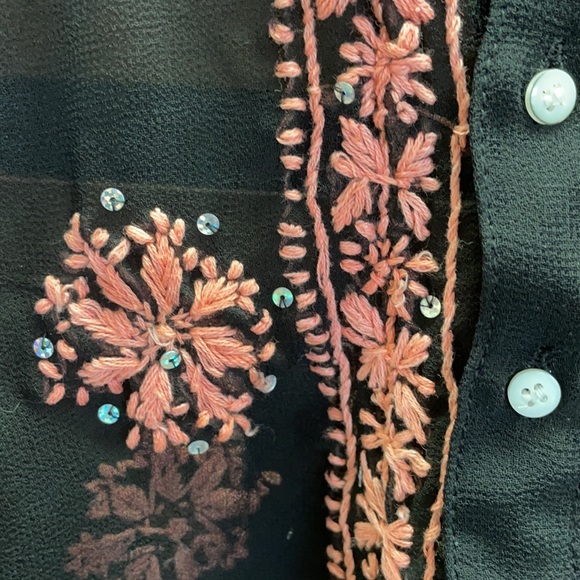 Cohabitat Gorgeous sheer embroidered tunic - Picture 10 of 10